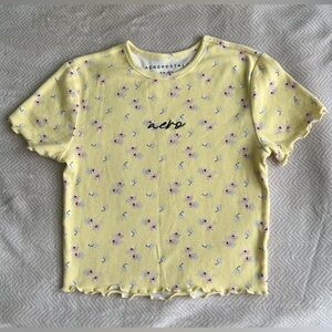 💐Aeropostale Floral Baby Tee💐